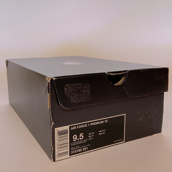 *HP* Air Force 1 Premium chocolate leather Color(315180-221) - Picture 10 of 12